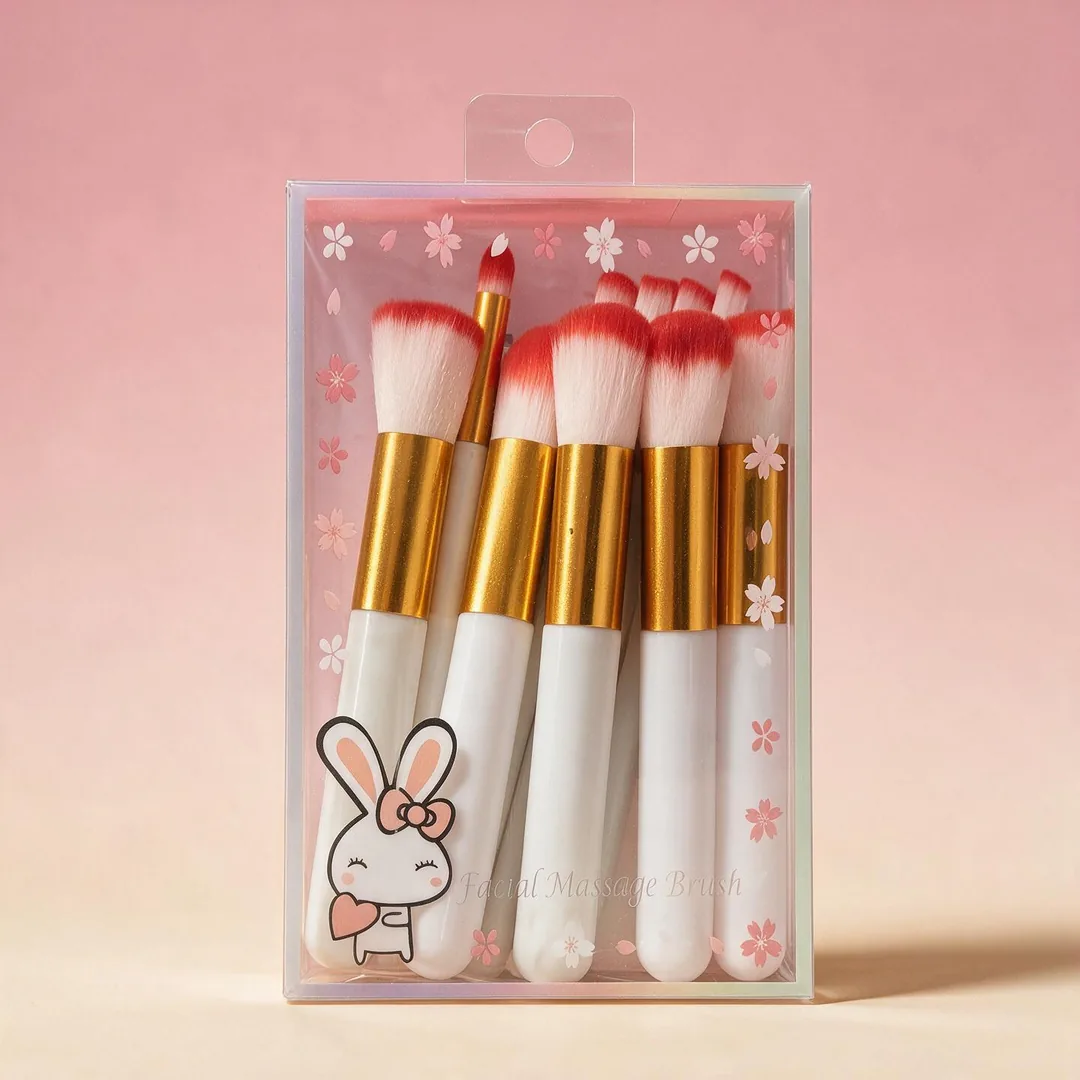 Set de brochas conejito x5