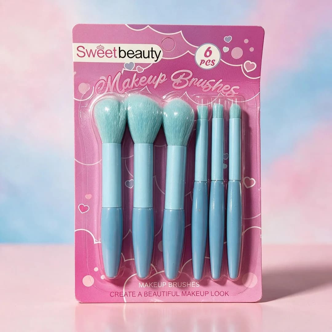 Set de brochas x6 Sweet Beauty
