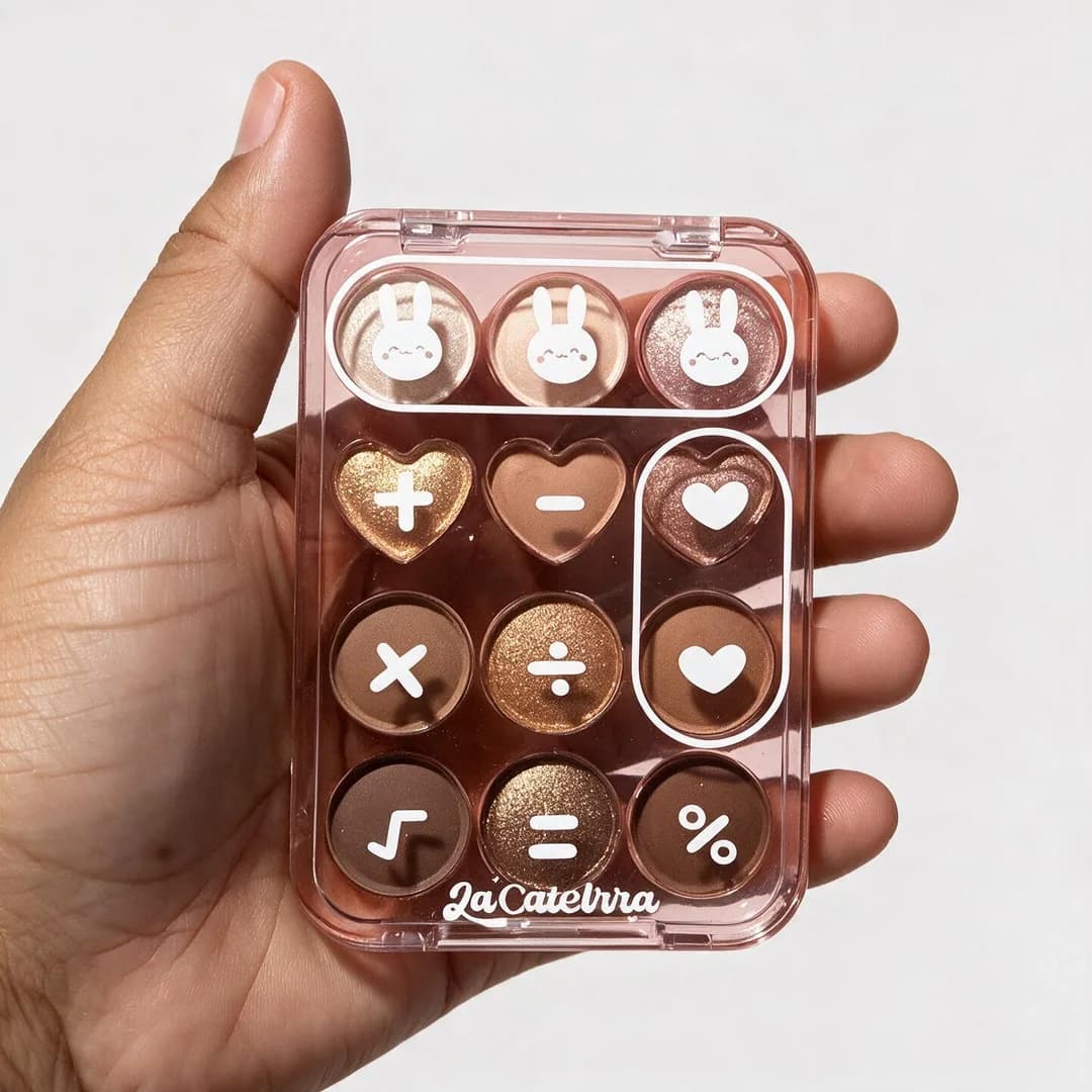 Paleta de sombras calculadora La Catrina