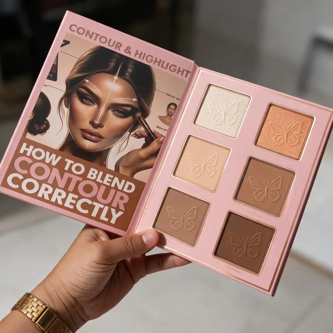 Paleta de contorno e iluminador How to Blend