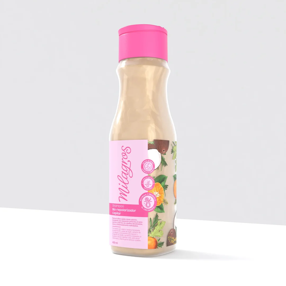 Shampoo biorepolarizador 100 ml Milagros