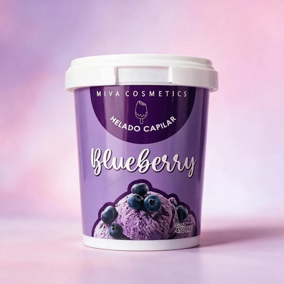 Helado capilar Blueberry Miva Cosmetics