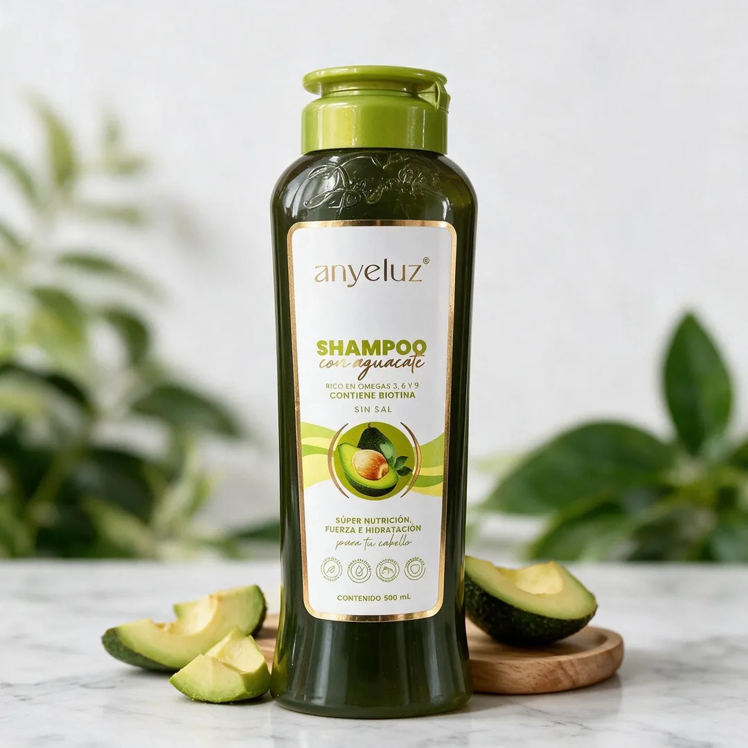 Shampoo con aguacate Anyeluz