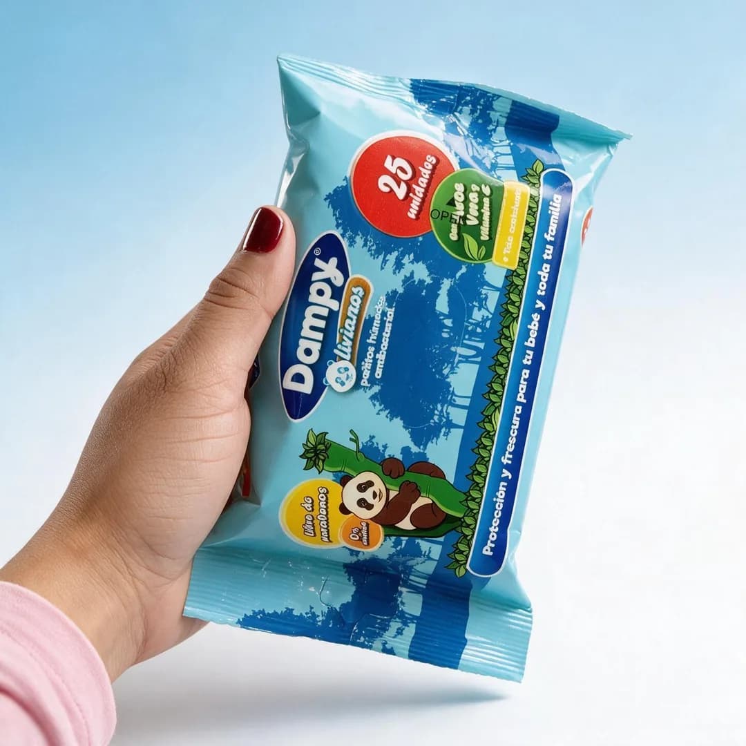 Pañitos humedos x25