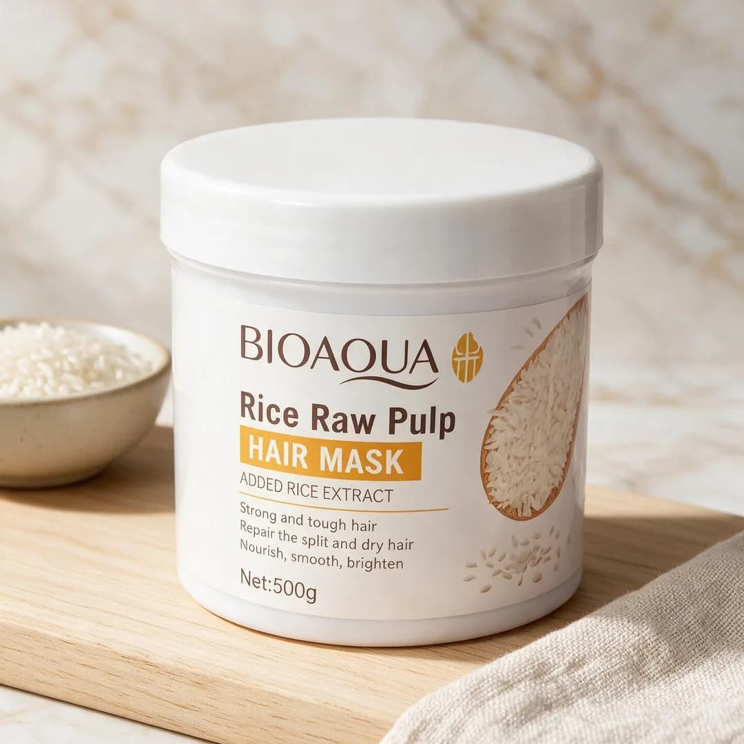 Mascarilla capilar de arroz Bioaqua 500g