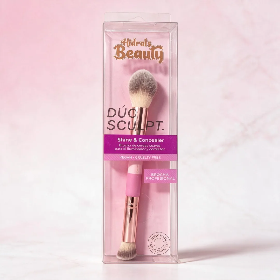 Brocha doble Duo Sculpt Hidrals Beauty