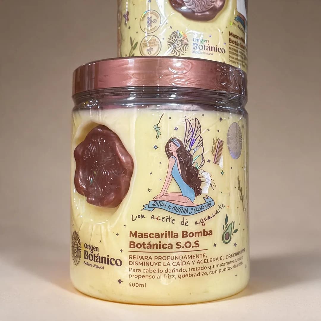Mascarilla Bomba Botánica S.O.S 400 ml