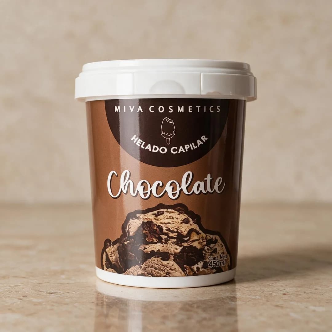 Helado capilar Chocolate Miva Cosmetics