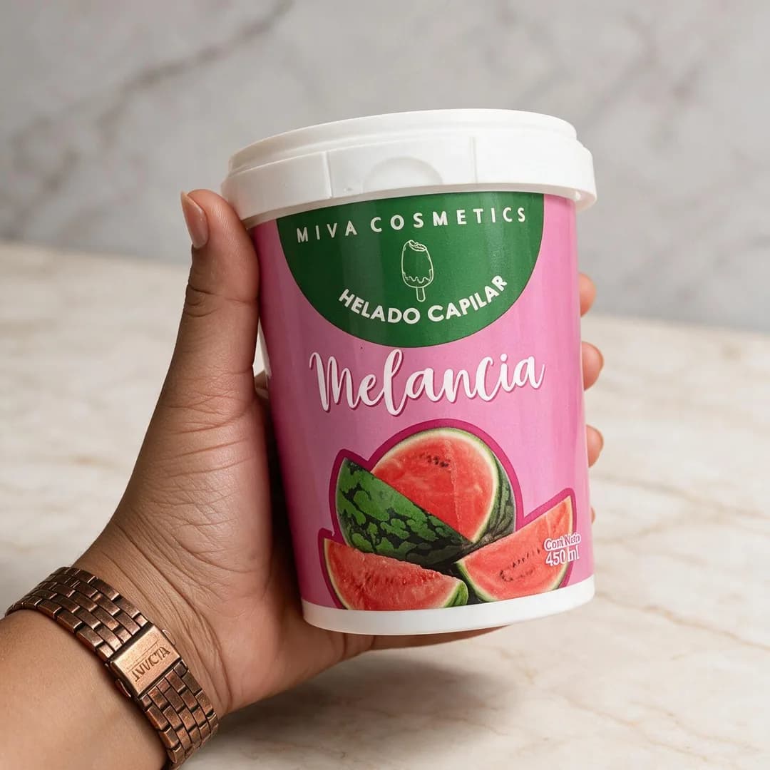 Helado capilar Melancia Miva Cosmetics