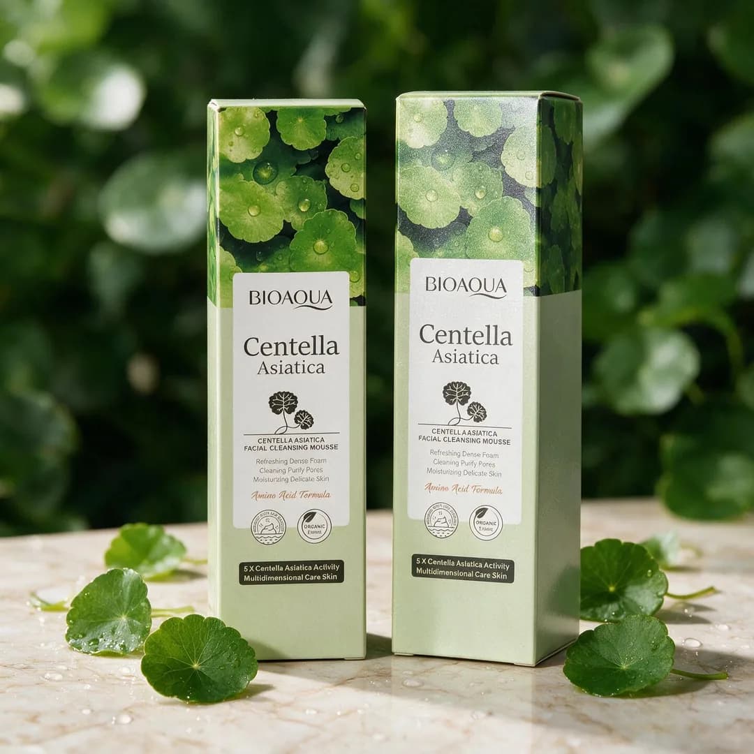 Jabón limpiador de centella asiática (Centella Asiatica Facial Cleansing Mousse)