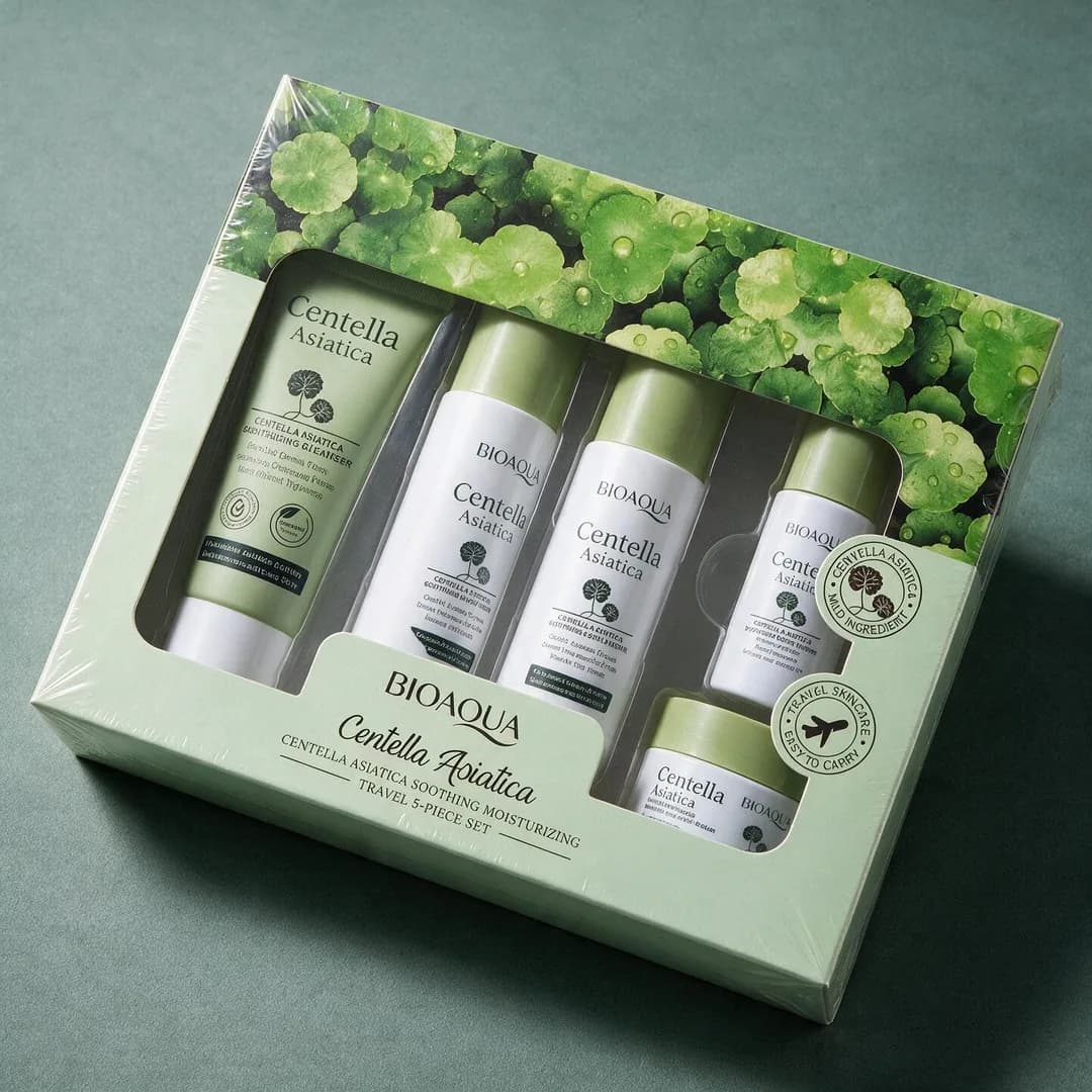 Kit viajero de skincare 5 piezas (Travel 5-piece set)