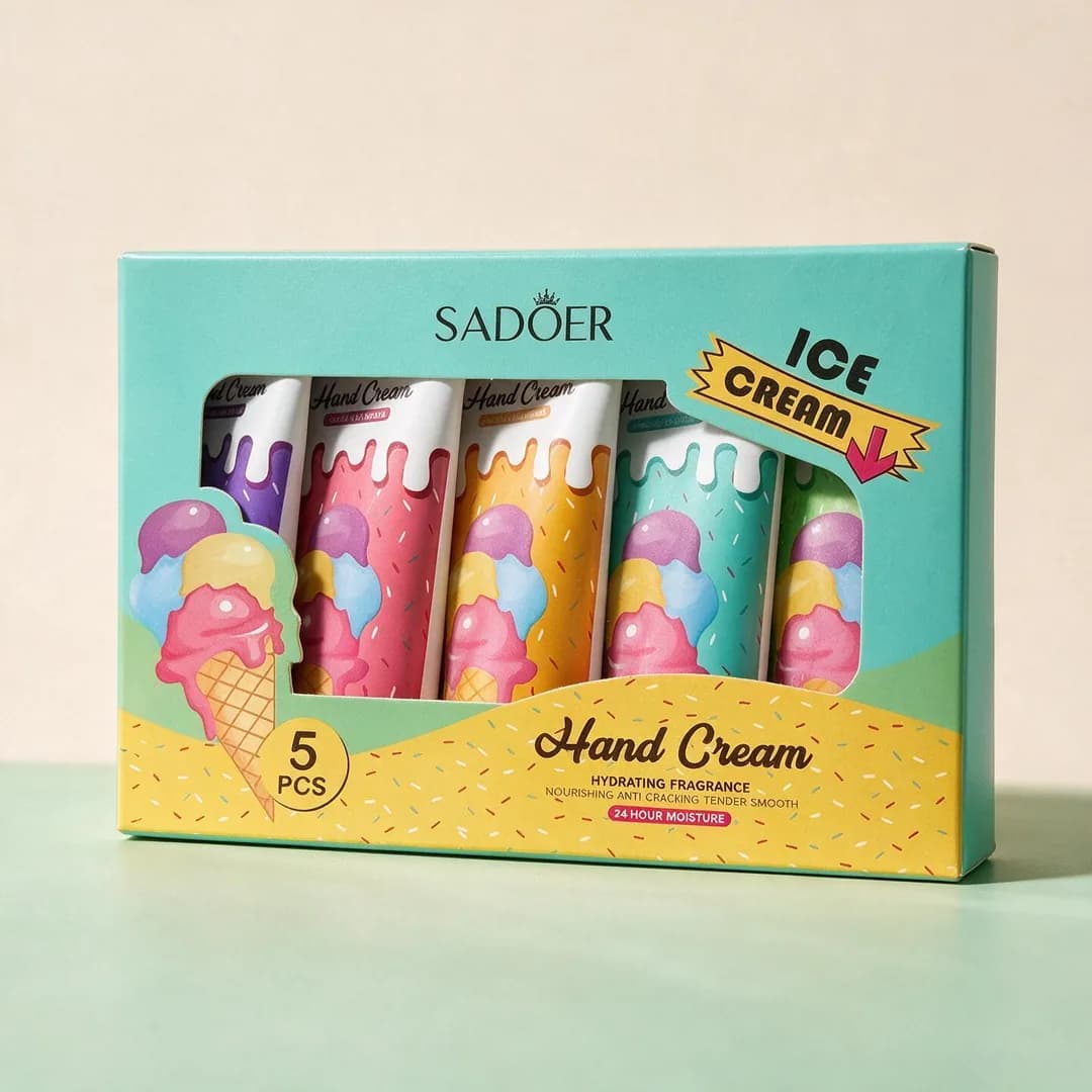 Set de cremas de manos Ice Cream x5 (Hand Cream 5 pcs)